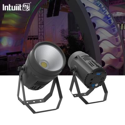 China 200W COB LED Par Light Cool Wit 4 in 1 Strobe Stage Light DMX Control DJ Disco Equipment Stage Lighting Te koop