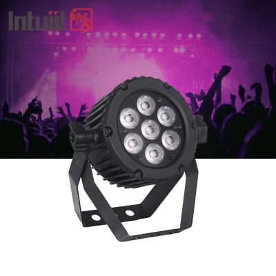 China Mini LED Moving Head DJ Stage Light RGB Beam Spotlights DMX 512 Voice Activated Strobe Effect Disco Party Lights For Wed for sale