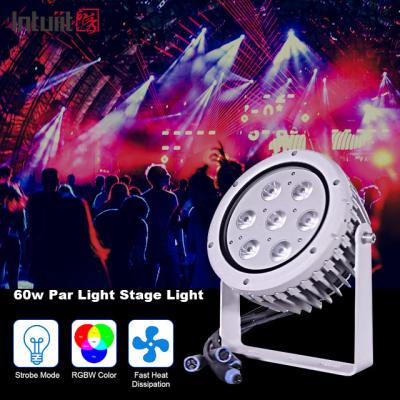 China Outdoor Ip65 Dmx 60w Rgbw Led Landscape Spot Lights For Garden for sale