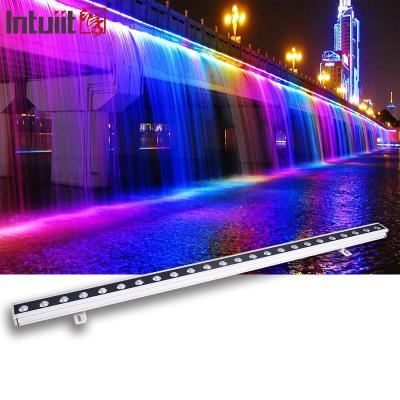 China De decoratieve wasmachine van de de projectorip65 openlucht lineaire lichte 36w dmx rgb geleide muur van de de bouwverlichting Te koop