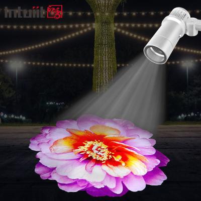 China Led Gobo Projector 60w Led Auto Color Changing Projector Outdoor Projection Lamp Gobo Custom Logo Welcome Light for sale