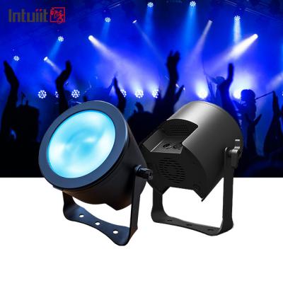 China 120W RGBW COB LED Par Light DMX Stage DJ Par Can Light Blinder Light For Hotel Theater Stage for sale