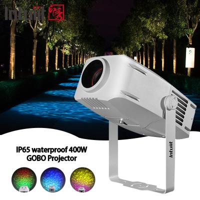 China 400w Outdoor Colorful Water Pattern Lamp Led Night Club Effect Light Ip65 Waterproof Landscape Lamp Light Gobo Projector for sale