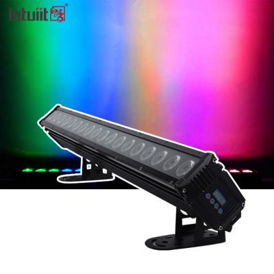 China 18x8W LED Wall Wash Light 18pcs 4 In 1 Waterproof DMX Control Wall Wash Light For DJ Disco Party Bar for sale