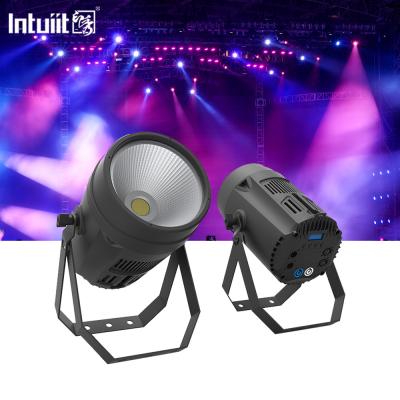 China 200w RGBW Dmx512 COB Luz de aluminio Iluminación de escenario Estudio Teatro Cob Led Par Light en venta