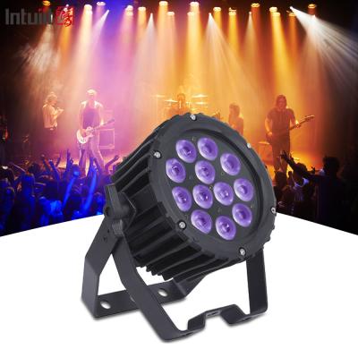 China Indoor 4-in-1 LED Mini Par Can Light 12x3w RGB Par Light Parties Hotels for sale