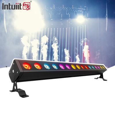 China 16*5W LED RGBW 4IN1 LED Pared de lavado de luz DMX LED Bar DMX línea de la barra de lavado de la luz de la etapa de la fiesta LED píxeles de control individual DJ en venta