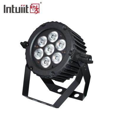 China Aluminum Alloy LED Par Can Stage Lights 3/6/7CH DMX For Professional Event Lighting for sale