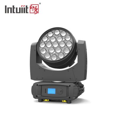 China 19 × 15W OSRAM RGBW 4 In 1 LED Zoom Moving Head Light for sale