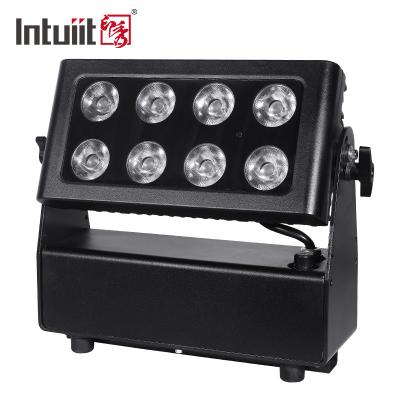 China Waterproof RGBWAUV DJ Battery Powered LED Stage Lights Wireless Led Uplight for sale