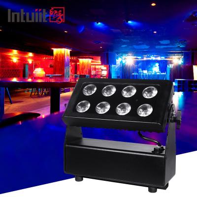 China 4In1 RGBW Dj Wedding Battery Powered LED Uplight WIFI Wireless Dmx disco Wedding Stage Lights for sale