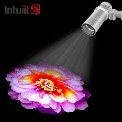 Cina proiezione esteriore della costruzione di immagine del proiettore HD 60W Dmx LED Logo Gobo Rotating Projector Light del Gobo 100V in vendita