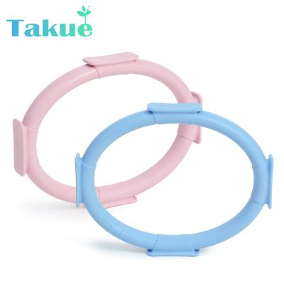 China Slim Band Body Fitness Stovepipe Yoga Circle Fitness Equipment Belly Backless 2 Way Pilates Ring Yoga Fitness Workout for sale