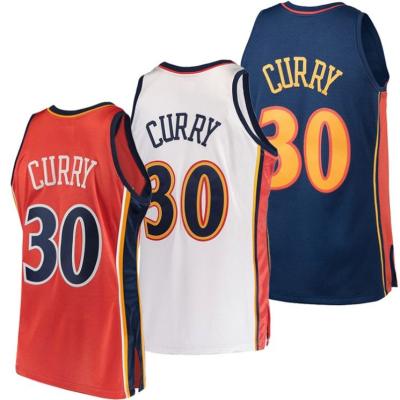 China 2019 Antibacterial Newest Custom Embroidered Mens #30 Stephen Curry Basketball Jerseys for sale