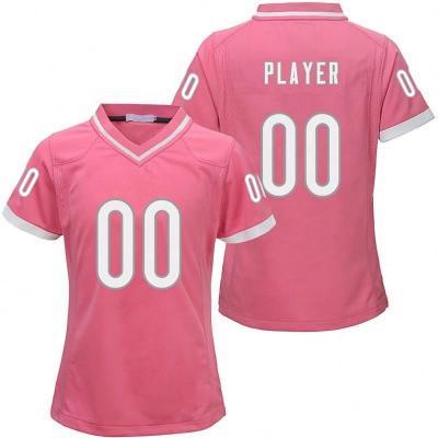 China Wholesale Customized Womens Sports Jersey American Football Uniforms Rugby Wear Antibacterial for sale