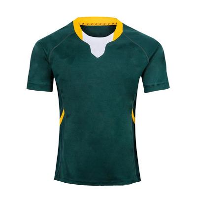 China New Design Antibacterial Custom Rugby Team Jersey Sportswear Uniform for sale