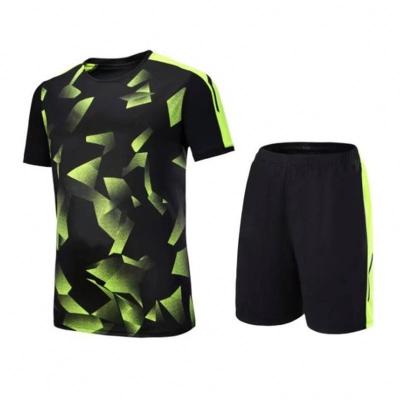 China Shirts & Complete Adult Soccer Jersey Sets Football Kit Men Women Short Sleeve Training Uniforms for sale