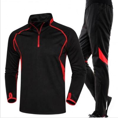 China Running Sets Wholesale Football Jersey Sports Tracksuit Gym Sweater Suits for sale