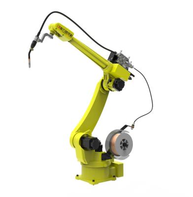 China Machinery Repair Shops 6 Axis MIG/MAG/CO2 Automatic Welding Robot Arm for sale