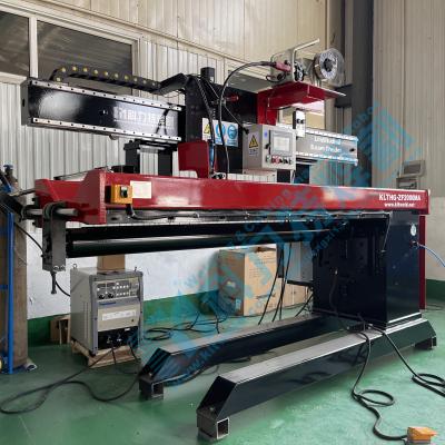 China Building Material Shops Longitudinal Seam Welding Machine For Welding Tank Cylinder Straight Seam for sale