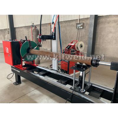 China Building Material Shops KLHFH-400W Horizontal Circular Seam Welding Lathe / Small Metal Lathes For Sale for sale