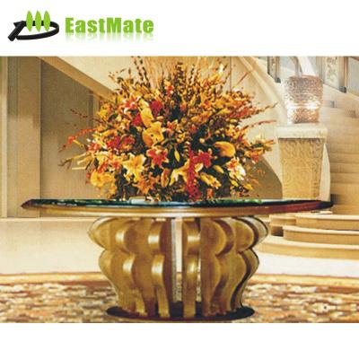 China Public Luxury Elegant PANEL Hotel Flower Tables (EMT-T07) for sale