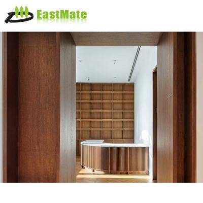 China Hotel Modern Decorative Modern Wood Furniture Repair Wall Panel for sale