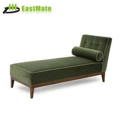 China Modern hot sale green fabric sofa chair hotel lounge chair for sale