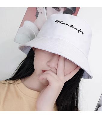 China Fashion Casual Sports With Wide Brim Solid Color 100% Cotton Fisherman Hat For Men And Women for sale