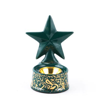 China Star Shaped Yuantai OEM/ODM 201 Tibetan Stainless Arab Incense & Ceramic Censer Arabian Censer for sale