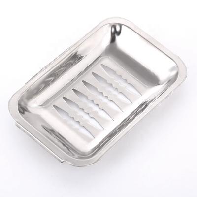 China OEM/ODM 201 Modern Hot Selling Single Layer Stainless Steel Soap Dish Rack Hanger Rack Estance Percha for sale