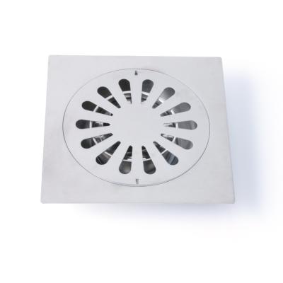 China Traditional classic stainless steel floor drain with auto-close discharge for multi-scenario for sale