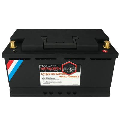 China Auto Start Stop System KEPWORTH BMS LIFEPO4 12V 70AH Built-in Lithium Battery For Electric Car for sale