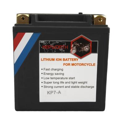 China Long Cycle Life Lifepo4 12V 7AH Battery For Motorcycle , Deep Cycle Lithium Ion Battery for sale