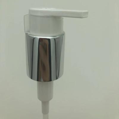 China Non Spill 1CC 0.5CC Gold Aluminum Plastic 24/410 Silver PP Long Spout Cream Pump for sale