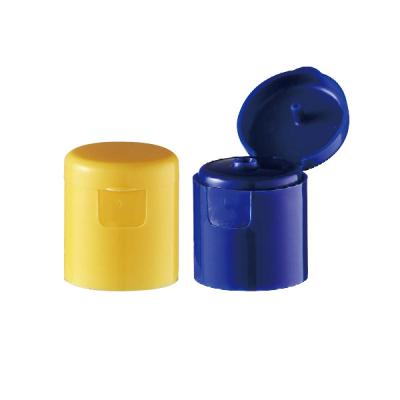 China Non Spill 28/415 Custom Cosmetics Plastic Bottle With Clear Plastic Bottle Cap Flip Top Cap Bottles With Caps for sale