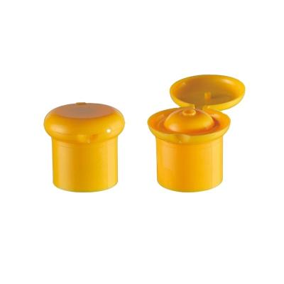 China Non Spill Packaging New Design Non Spill Flip Top Cap 28/415 Plastic Water Bottle Cap For Sale for sale