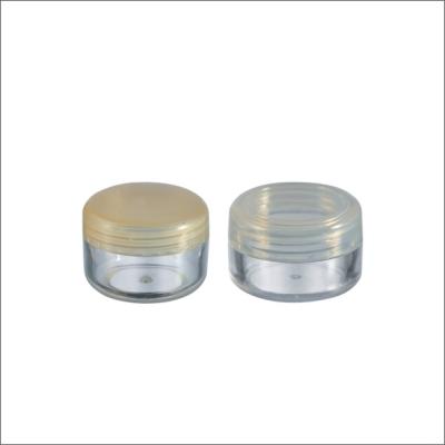 China A factory direct sale 5ml cosmetic transparent plastic jars for sale