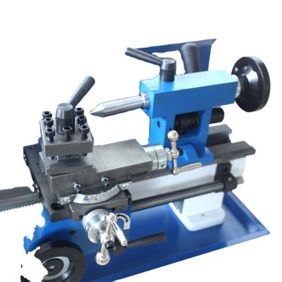 China Factory Custom Color Home Use Manual Mini Bench Lathe Machine For Metal for sale