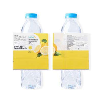 China Kwin Bottle Packing Waterproof Custom Heat Seal Water Plastic Sleeve , PVC Film Shrink Sleeves Wrap Label For PET Bottles for sale