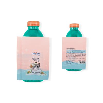 China Kwin Waterproof Package Customized Design PET Shrink Envelope Packaging Label Shrink Sleeve For Beverage for sale