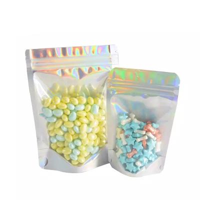 China Kwinpack Mini Ziplock Bag Frosted Small Pouch Recyclable Custom Reusable Zip Lock Holographic Packaging Plastic Bag for sale