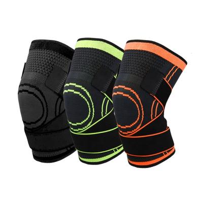 China Elastic And Adjustable High Quality Compression Knee Sleeve Braces Knee Brace for sale