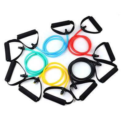 China High Compression And Resistance Elastic Bands With Handles Arms Legs And Butt Exercise Bands For Working Out for sale