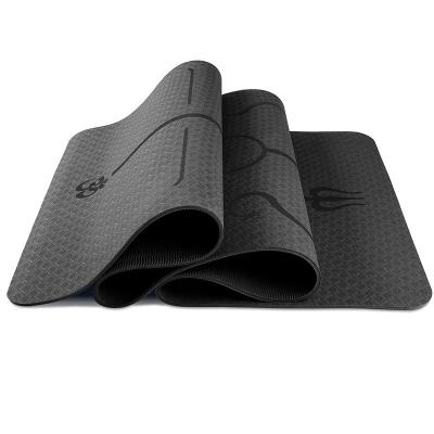 China Non Slip Custom Thick Eco - Friendly Tape Fitness Yoga Mat for sale