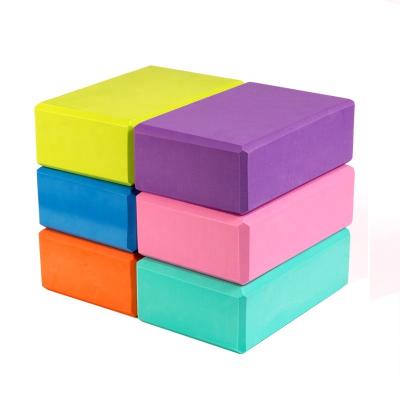 China Gym Non-Slip EVA High Density Foam Yoga Block Brick Factory for sale