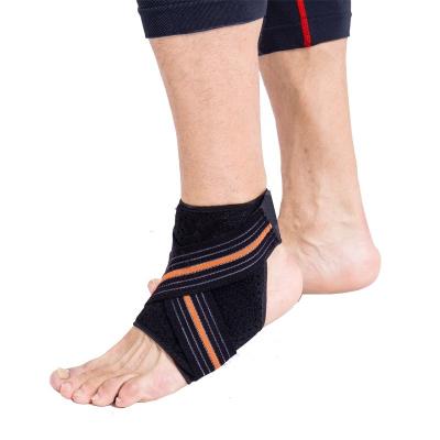 China Elastic and compression waterproof neoprene ankle support with adjustable elastic straps for sale