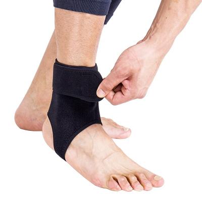 China Adjustable And Compression Adjustable Elastic Ankle Football Compression Brace Ankle Support for sale