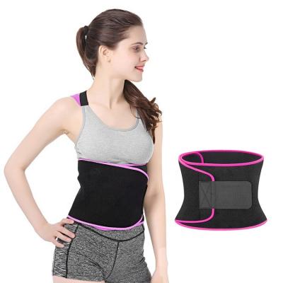 China Compression and Breathable Weight Loss Belt Waist Trimmer Sweat Belt for Slim Women Fitness Waist Trimmer for sale