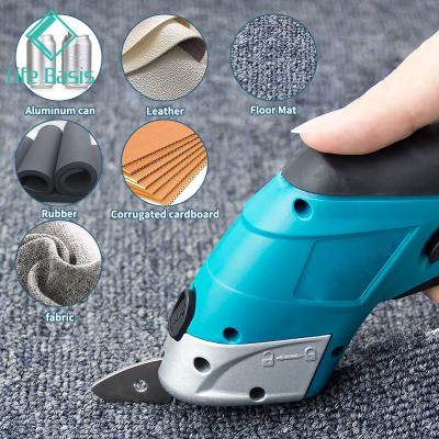 China ELECTRICIAN'S LIFEBASIS SCISSORS Portable Cordless Electric Scissors for Cutting Fabric Leather Cardboard for sale